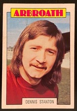 A&BC SCOTTISH FOOTBALL 1973 (PINK) - 134 DENNIS STANTON - ARBROATH