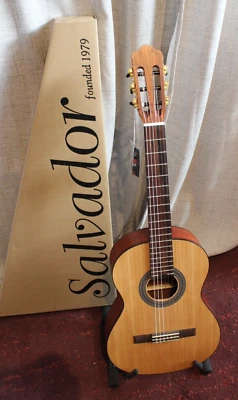 Guitare de Concert pour Enfants Salvador 3/4 Taille Bon Finition Exposants Neuf - Photo 1/4