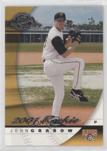 2001 Donruss Class Of 2001 /1875 John Grabow #182 Rookie RC