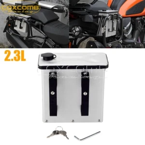 2.3L Tool Box Storage Box Case for Pan America 1250 RA1250S 2021 2022 - Silver - Picture 1 of 11