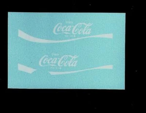 CORGI JUNIORS 36c CHEVROLET VAN - COCA COLA TRANSFERS/DECALS - Picture 1 of 1