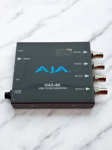 AJA HA5-4K HDMI (1x) to SDI (4x) Converter - perfect condition - Bild 1 von 5
