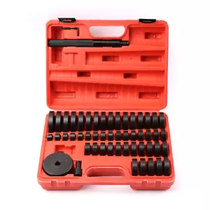 51PC 18-65 mm Custom Bushing Drive Bearing Seal Driver Push Press Disc Tool Set - Picture 1 of 8