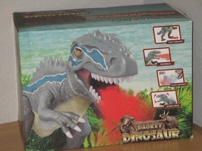 Daokey Dinosaur Remote Control Toy for Kids T Rex Dinosaur Toys Walking Light Up - Image 1 of 4