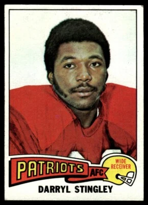 1975 Topps DARRYL STINGLEY #238 New England Patriots - Image 1 of 2