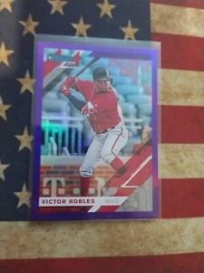 2019 Donruss Holo Purple #174 Victor Robles - Bild 1 von 2
