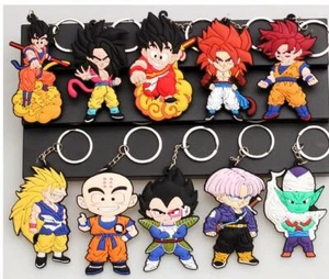 20pcs Japanese anime mix PVC Keychain Puppet Key Chain Girls boy Keyring gifts - Picture 1 of 1