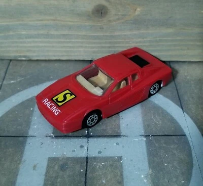 NOVACAR n°104 FERRARI TESTAROSSA Made Portugal 1991 Minia Portos Juguetes 1:60 - Immagine 1 di 4