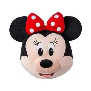 Disney Minnie Mouse Face Plush 16in Pillow New with Tag - Picture 1 of 1