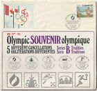1976 Canada complete oversize Olympic Souvenir Set Serie B (dont opened)
