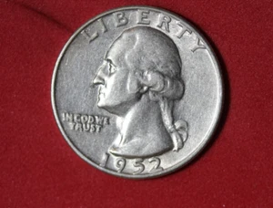 1952-D Washington Quarter Dollar #P28427 - Picture 1 of 2