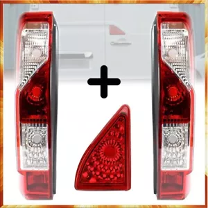 Renault Master Opel Movano B NV400 2010 - REAR STOP LIGHT LAMP SET + 3rd lights - Picture 1 of 10