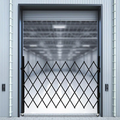 Двойные складные ворота безопасности складные ворота 4-1/4'H x 5-1/2'W ножничные ворота - Изображение 1 из 4