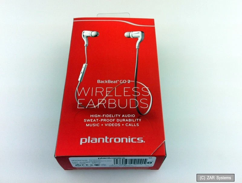 Plantronics 89800-05 BackBeat Go2 Headset Bluetooth Kopfhörer Earbuds AN BASTLER - Bild 1 von 1