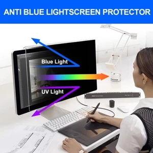 GUDTEKE Computer Privacy Screen Filter 24" Hanging Privacy Screen Protector Comp - Picture 1 of 7