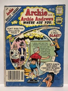 # 25 Archie Archie Andrews Where Are You  � 1983 Archie Digest Magazine Book  - Bild 1 von 3