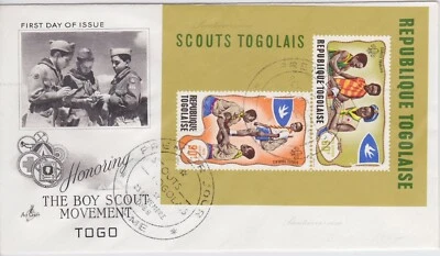 Cover Togo, 1968. Lome. Honoring The Boy Scout Movement Togo First Day   - Image 1 of 3