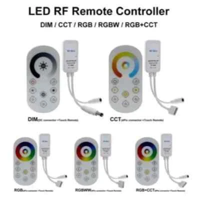Mini LED Fernbedienung + 2.4G WiFi Strip Controller Dimmer RGBW RGB+CCT Streifen - Bild 1 von 4
