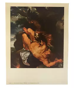 Stampa Prometeo Legato da Rubens 1958 1959 Metropolitan Seminari d'Arte Vintage - Foto 1 di 3