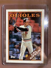1988 Topps Baseball Cal Ripken Jr No. 650 HOF-MISPRINT Card