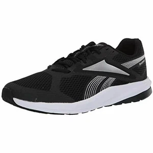 Reebok Endless Road 2.0 Black White Silver Running Sneaker Men's Authentic New - Picture 1 of 5