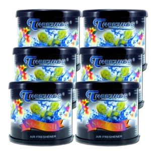 Treefrog Air Freshener Squash Scent Pack of 6 Cans - Picture 1 of 2