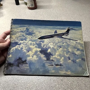 Vintage British Aircraft Corporation VC 10 Spiral Bound Prospekt - Bild 1 von 17
