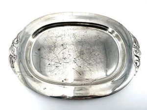 Large 19" Gorham Silverplate Art Nouveau Platter - Silver Soldered - Picture 1 of 6