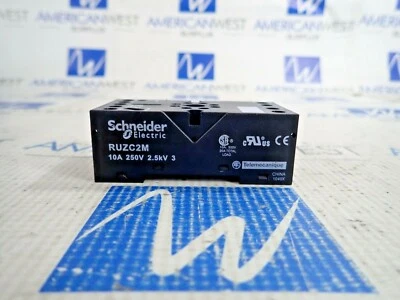 SCHNEIDER ELECTRIC RUZC2M RELAY SOCKET 10A 250V  - Image 1 of 4