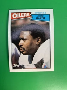 1987 Topps Jesse Baker #316 Houston Oilers - Picture 1 of 2