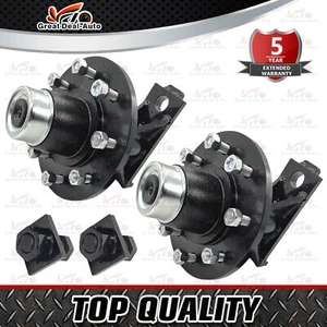Shipping Container Wheels 8x6.5" Lug Bolt on Spindle Kit For 20/40ft Container - Picture 1 of 5