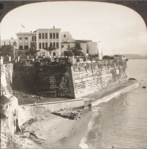 Keystone Stereoview Governor’s Palace, Puerto Rico Rare 1200 Card Set #158 DN159 - Picture 1 of 4