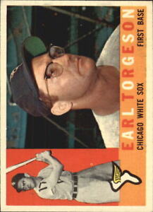 1960 Topps Baseball Card #299 Earl Torgeson - EX