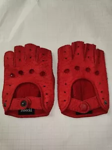 Roeckl Peccary Auto Fahrer Handschuhe Gr 7,5 Damen Herren Leder Luxus 01 - Bild 1 von 7
