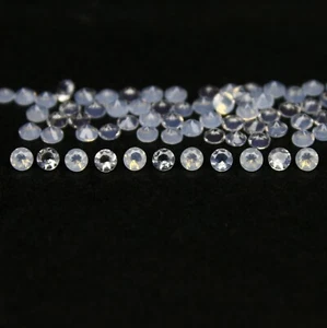 Natural Lavender Quartz 1x1 MM Round Shape Faceted Gemstone - Picture 1 of 4