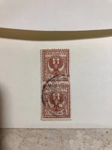 FRANCOBOLLI DA 2 CENT POSTE IT.NE REGNO D'ITALIA AQUILA SABAUDA MOLTO RARO!!!! - Foto 1 di 1