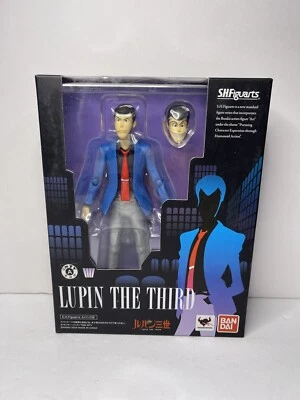 S.H. SH Figuarts Lupin la tercera tercera figura Lupin Bandai (VENDEDOR DE EE. UU.) Raro🔥🔥 Foto 1 de 4