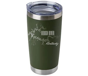 Bicchiere isolato Rough River INCISO 20 oz Kentucky Lakes tazza - Foto 1 di 10