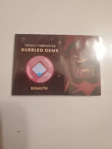 2019 Steven Universe CRYPTOZOIC TF1 Bismuth Bubbled Gem RAREST card in the set!! - Picture 1 of 2