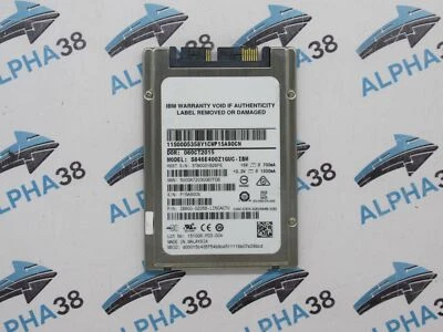 IBM Micro SAS-SSD 400GB SAS 6G 1,8" | P/N: IBM00-02056-LI5CACTU - 98Y6303 - Bild 1 von 2