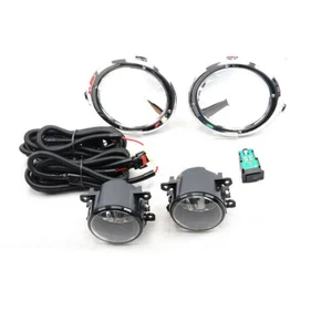 Driving Front Fog Light Lamp w/Wiring Bezel Kit for Nissan Patrol Y61 2005-2009 - Picture 1 of 7