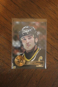 1993 Pinnacle Nifty Fifty #4 Mario Lemieux Penguins HOF - Picture 1 of 2
