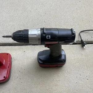 Craftsman “REGULAR DRILL” W/ Handle Charger 2 Batteries - Picture 1 of 5
