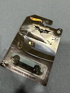 Hot Wheels The Dark Knight Rises Lamborghini Murcielago Blue 6/6 Brand New - Picture 1 of 6