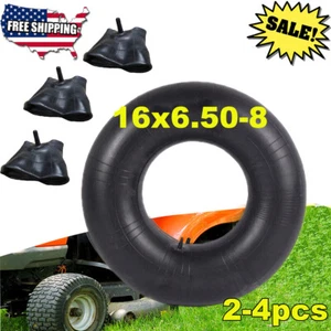 2-4PCS 16x6.50-8 16x650-8 16x7.5-8 Inner Tube TR13 Vavle For Lawn Mowers Tractor - Picture 1 of 5