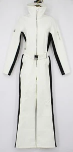 CORDOVA OTB BELTED JUMPSUIT SKI SUIT WOMENS S CLOUD WHITE RRP £1000 AD - Picture 1 of 17