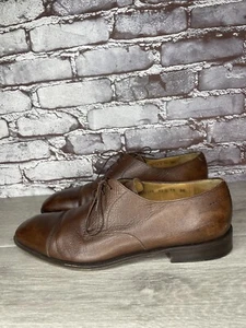 Salvatore Ferragamo Lavorazione Originale Oxford Dress Shoes Men 11 2E US/44.5EU - Picture 1 of 23