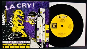 LA CRY! Am I Ernie?-Rare Chicago Punk Rock-Picture Sleeve & 45-VML Records #008 - Picture 1 of 1