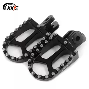 KKE Footrests Footpegs Pedals Fit SurRon Light Bee-X Segway X160 X260 Black Alum - Picture 1 of 6