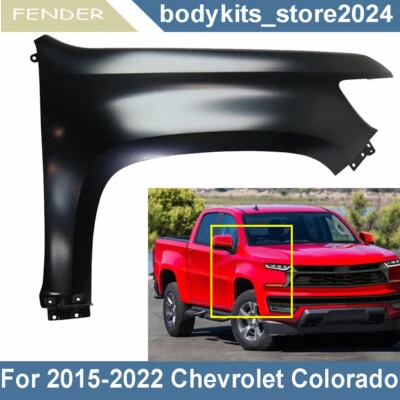 Front Right Side Fender For 2015 2016 2017-2022 Chevrolet Colorado GM1241404 Foto 1 de 4